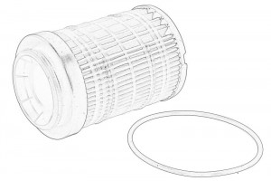 Filtru ulei (cartus) PERKINS