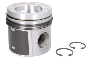 Piston potrivit CASE IH 100, 110, 120, 130, 150, 170; CASE-STEYR 667, 680, 9105, 9115, 9125, 9145, CVT 120, CVT 130, CVT 150, CVT 170; MASSEY FERGUSON 3670, 3680, 3690 (diametru 108mm, STD)