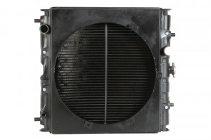 Radiator motor cu rama potrivit HAMM HD 13 VT, HD 13 VV, HD 14 VT, HD 14 VV; KUBOTA R 510, R 510 B, R 520, R 520 B - Img 2