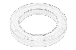 Simering arbore cotit potrivit CLAAS 620, 630, 640, 650; JOHN DEERE 100, 110, 145, 1110G, 1170E, 1210G, 1510E, 1510G, 1550, 200, 210, 240, 2054, 300, 310, 310L, 315, 320, 325, 330