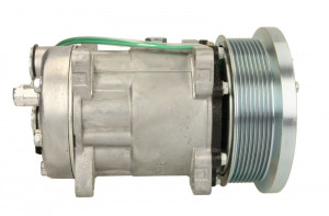 Compresor aer conditionat 24V potrivit CATERPILLAR 345B, 365B, 992G (R134a) - Img 4