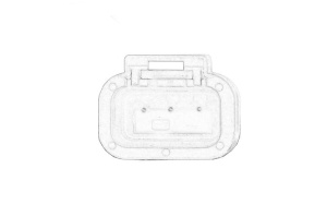 Comutator lumini frana potrivit JCB 1 CX, 2CX, 2CXL, 2CXS, 2CXSL, 2CX-SMO, 3CX, 3CX SITEMASTER, 3CX-2, 3CX-4, 3CXC, 3CXS, 3CXT, 4CX, 4CXC, 5CX - Img 2