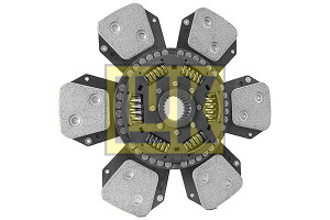 Disc ambreiaj ceramica potrivit DEUTZ FAHR 80, 90; HUERLIMANN 478 PRESTIGE, 478.4, 488 T PRESTIGE, 95 TRADITION, 85, 85 T, 85 TB, 95, 95 T, 95 TB, 105, 110, 908 (330mm, numar adaptori: 6)
