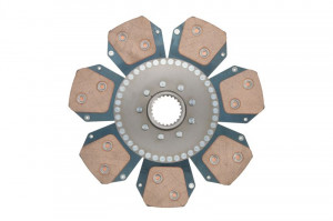 Disc ambreiaj ceramica potrivit MASSEY FERGUSON 3050, 3050 TURBO, 3055, 3060, 3060E, 3065, 3065 PANORAMA, 3070, 3070E, 3075, 3080, 3085, 3090, 3095, 3115, 3120 (330mm, numar adaptori: 7)