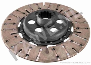Disc ambreiaj organic potrivit CASE IH 1190, 1194, 1210, 1210 SELECTAMATIC, 1212, 1294, 1394, 1394 C, 1394 HYDRA SHIFT, 1410, 1412, 1412 SELECTAMATIC, 1490, 1494 (302mm profil complet)