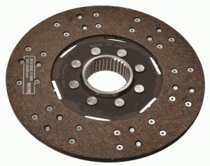 Disc ambreiaj potrivit CLAAS 510, 520, 530, 540, 550, 550 MONTANA, 560, 560 MONTANA, 570, 570 MONTANA, 580, 580 R, 600, 620, 620/C63, 620/C73, 630, 640, 650, 660, 670, 740, 750 (310mm) - Img 3