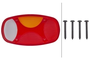 Elementul lampii spate Stanga (12/24V, cu indicator, lampa mers inapoi, cu lumini frana, lumini parcare/pozitie, reflector, universal) potrivit John Deere 315SK, 315SL - Img 3