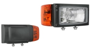 Lampa frontala Dreapta (H4/P21W/T4W, manual, culoare semnalizator: portocaliu)