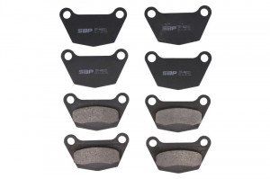 Set placute frana grosime17,8mm potrivit DEUTZ FAHR 3.50 S, 3.70 F, 3.70 V, 3.90 F, 3.90 FA, 3.90 S, DX 3.57, DX 4.07, DX 4.17, 3.10 2WD, 3.10 4WD, 3.10 V, 3.10 VC, 3.10SC, 3.30, 3.30 F