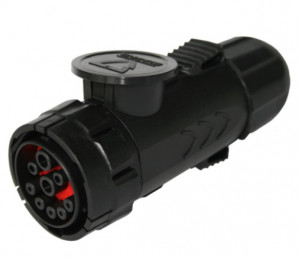 Stecher (16mm², numar pini: 8;9, forma mufa: rotund, ISOBUS (IBBC), ISO 11783-2, 12V, contacte de alimentare)