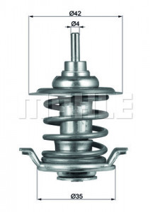 Termostat sistem racire without gasket) potrivit MAZ 170, 200; CLAAS ATLES; DEUTZ FAHR AGROTRON, AGROTRON L, M; LAMBORGHINI R, VICTORY BF4M1013FC-TCD2013L62V (83°C, (en)