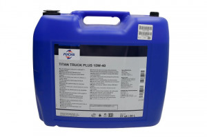 Ulei motor TITAN (20L) 15W40 ; ACEA E7; ALLISON C4; CASE MS 1121; CATERPILLAR ECF-1A; CATERPILLAR ECF-2; CATERPILLAR TO-2; CUMMINS 20071; CUMMINS 20072; CUMMINS 20076; CUMMINS 20077; CUMMINS 200