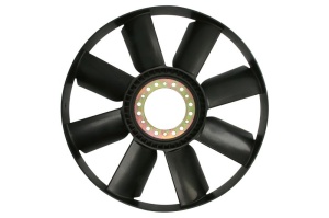 Ventilator radiator potrivit VALTRA 8350 HI, 8400, 8450, 8450 HI, 8550, 8550 HI, 8750, 8950 HI, T 120, T 130, T 140E, T 150, T 160, T 170, T 180, T 190 (diametru 607 mm, numar palete 8)