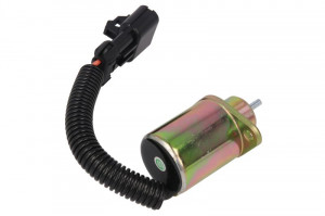 Bobina intrerupere combustibil FENDT 1 / 2 / 3 / 4 / 5; AEBI TERRATRAC; BOBCAT S; DITCH WITCH FX; HITACHI EX; HOLDER C; INGERSOLL RAND P; KUBOTA B, F, KX, L, RTV, ST AKD110-5-V1505-TE YANMAR - Img 2