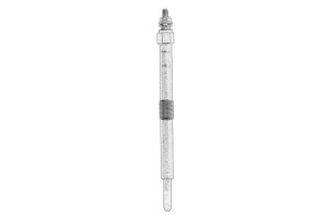 Bujie incandescenta (12V), CATERPILLAR 416 C, 428 C, 438 C, PF290B; MASSEY FERGUSON 3425, 3425 F, 3425 GE, 3425 GEV, 3425 S, 3425 V, 3425 VSF, 3435, 3435 F, 3435 GE, 3435 GEV, 3435 S, 3435 V