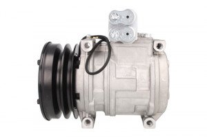 Compresor aer conditionat 12V potrivit JOHN DEERE 105, 200, 208, 2000, 2005, 2010, 2010C, 2020, 2030, 2030OU, 2035, 2035EF, 2040, 2040F, 2040S, 2054, 2054M, 2056, 2058, 2064, 2066 (R134a)