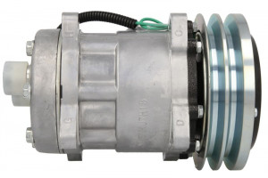 Compresor aer conditionat 24V potrivit CASE IH 1150G, 521D, 621 B, 621 D, 721 B, 721 C, 821 C, 921 B, 921 C, 921 E; NEW HOLLAND TJ 275, TJ 280, 110, 110TC, 130, 270B (R134a) - Img 4