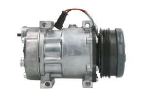 Compresor climatizare 12V potrivit CASE IH 110, 115, 120, 125, 130, 140; CASE-STEYR 4110 CLASSIC, 4110 CVT, 4120, 4120 CVT, 4130 CLASSIC, 4130 CVT; NEW HOLLAND T6.120 2WD (R134a) - Img 3