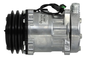 Compresor climatizare 24V potrivit MAN 19.233 FC CNG, 19.273 F, FL, FLL, 19.273 FA, 19.273 FAK, 19.273 FK, 19.273 FS,19.273 FLS, 19.293 FAC, 19.293 FAK, 19.293 FAS, 19.293 FC (R134a)