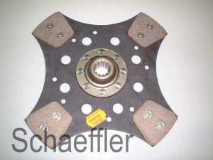 Disc ambreiaj ceramica (280mm; numar adaptori: 4) potrivit John Deere 3110 A, 3210, 3210 A, 3210 X, 3300 A si alte modele