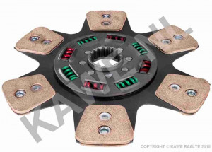 Disc ambreiaj ceramica potrivit CASE IH 120 2WD, 120 4WD, 130 2WD, 130 4WD, 140 2WD, 140 4WD; FIATAGRI F 100 DT WINNER, F 110 DT WINNER, F 115 DT WINNER (327mm, numar adaptori: 6)