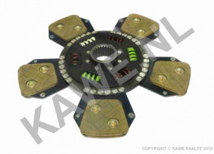 Disc ambreiaj ceramica potrivit CLAAS 240, 340, 350; DEUTZ FAHR 5100 C, 5100 G, 5105.4 G, 5110 C, 5115.4 G, 105, 410, 410 SIX, 100, 100 C, 100 ECOLINE, 420 (327mm, numar adaptori: 5) - Img 3