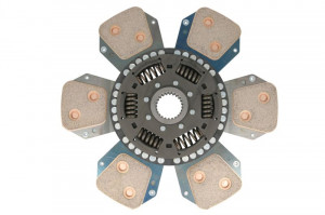 Disc ambreiaj ceramica potrivit DEUTZ FAHR 80, 90; HUERLIMANN 478 PRESTIGE, 478.4, 488 T PRESTIGE, 95 TRADITION, 85, 85 T, 85 TB, 95, 95 T, 95 TB, 105, 110, 908 (330mm, numar adaptori: 6) - Img 4