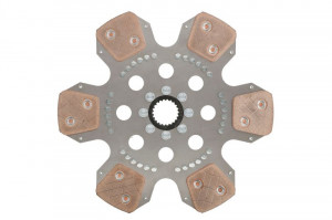 Disc ambreiaj ceramica potrivit FENDT 611 LS FAVORIT, 611 LSA FAVORIT, 611 S FAVORIT, 611 SA FAVORIT, 611 SA FAVORIT II, 611 SL FAVORIT 4WD, 612 FAVORIT (360mm, numar adaptori: 6) - Img 2