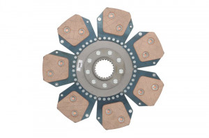 Disc ambreiaj ceramica potrivit MASSEY FERGUSON 3050, 3050 TURBO, 3055, 3060, 3060E, 3065, 3065 PANORAMA, 3070, 3070E, 3075, 3080, 3085, 3090, 3095, 3115, 3120 (330mm, numar adaptori: 7) - Img 2