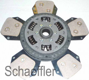 Disc ambreiaj ceramica potrivit MASSEY FERGUSON 390, 390 T, 396, 398 T, 399, 399 HILINE, 399 S, 4255, 4260, 4265, 4270, 4355, 4360, 4365, 4370 (330mm, numar adaptori: 5) - Img 2