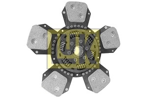 Disc ambreiaj ceramica potrivit RENAULT 610 X, 610 Z (327mm, numar adaptori: 5) - Img 2