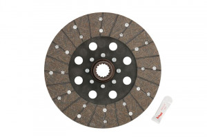 Disc ambreiaj organic potrivit DEUTZ FAHR 4.10, 6.10, 85 2WD, 85 4WD, 90 2WD, 90 4WD (280mm profil complet)