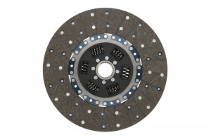 Disc ambreiaj organic potrivit DEUTZ FAHR 80, 90, 75 A, 85 A, 95 A; HUERLIMANN 478 PRESTIGE, 478 T PRESTIGE, 478.4, 488 T PRESTIGE, 908, 909, 910.4 (330mm profil complet) - Img 2