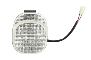 Far universal Dreapta/Stanga (H3,12/24V, 55; 70W, transparent, plastic, negru, lungime cablu: 200mm) potrivit AGRO
