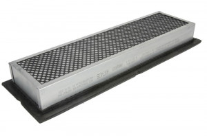 Filtru habitaclu potrivit NEW HOLLAND F 100, F 100 DT, F 110, F 110 DT, F 115, F 115 DT, F 120, F 120 DT, F 130, F 130 DT, F 140, F 140 DT (457x147x59mm, cu carbon activat)