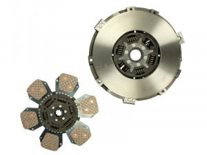 Kit ambreiaj 330mm potrivit JOHN DEERE 1641, 2040S, 2140, 2140DT, 2141, 2355N, 2541, 2555, 2650, 2650F, 2750 2WD, 2750 4WD, 2755, 2850, 2855N, 2941, 2950, 2955 (fara rulment de eliberare) - Img 2
