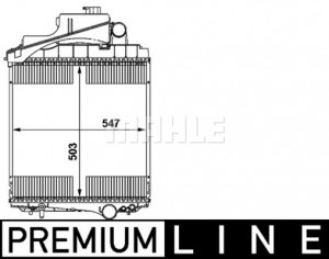 Radiator motor cu rama potrivit JOHN DEERE 6020, 6020 SE, 6120, 6220, 6320, 6420, 6420 S, 6520, 6620, 6820, 6920, 6920 S - Img 3