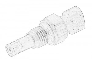 Senzor de temperatura de admisie potrivit JOHN DEERE 100, 1470, 1570, 200, 300, 325, 330, 350, 430, 400, 450, 500, 530, 5080R, 5090R, 5100R, 5430, 620, 630, 650, 655, 670, 6105, 6125