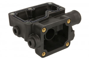 Thermostat housing CASE IH C, CX, MX; MASSEY FERGUSON 300, 3000, 4000, 6000 1004-4-G4,0T - Img 2