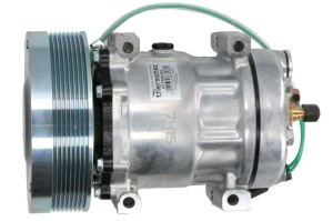 Compresor climatizare 24V potrivit CATERPILLAR 930H, 938H, 955C, 963C, 38H (R134a)