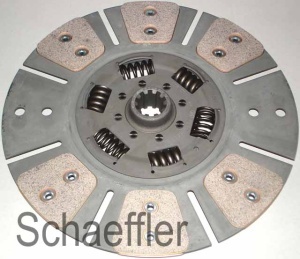 Disc ambreiaj ceramica potrivit CASE IH 206, 238 B, 248, 258, 268, 268 B, 276, 278, 278 L, 284 L, 2275, 2276, 2350 A, 2400 A, 384, 385, 395, 3210, 3220, 3230 (280mm, numar adaptori: 6)