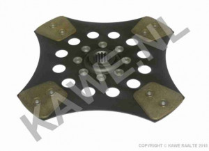 Disc ambreiaj ceramica potrivit DEUTZ FAHR 5080 D ECOLINE, 310 VC, 310 VL, 310 VM, 310 VN, V 70 C, V 70 N, V 80 L, V 80 M, V 80 N, 57, 57 F, 67, 67 F, 310 ECOLINE (280mm, numar adaptori: 4) - Img 3