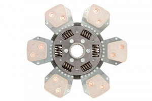 Disc ambreiaj ceramica potrivit HUERLIMANN 6135 XB, 115, 130, 913; LAMBORGHINI 135, 1300, R 5.115, R 5.130; SAME 110, 130, 115 (348mm, numar adaptori: 6)