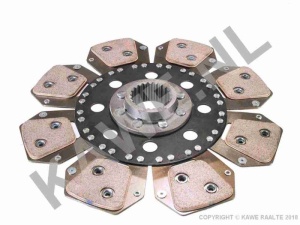 Disc ambreiaj ceramica potrivit LANDINI 10000, 10000 S; MASSEY FERGUSON 1014 (310mm, numar adaptori: 8)
