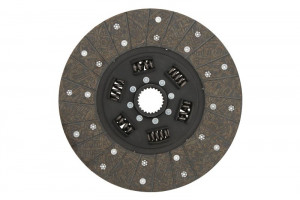 Disc ambreiaj organic potrivit DEUTZ FAHR 60 F, 70 F, 60, 70, 50 F, 60 A, 67; HUERLIMANN 356, 358, 358 PRESTIGE, 358.4 CLUB, 466, 466.4, 468, 468 PRESTIGE, 468.4 CLUB (280mm profil complet) - Img 2