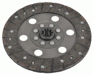 Disc ambreiaj organic potrivit FENDT 1 E FARMER, FIX 2E, FL 120, FL 131; CASE IH 430 B, 430 N; CASE-STEYR 188, 430 B, 430 N; CLAAS 620; DEUTZ FAHR M 1002, M 60, M 66 (225mm profil complet) - Img 3
