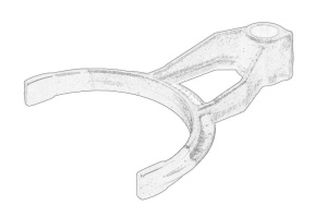 Element transmisie manuala potrivit RENAULT CERES, XX-34