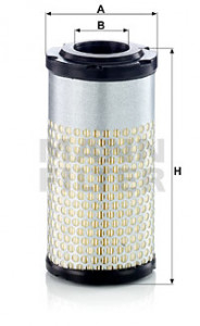 Filtru aer element filtrant AIXAM CITY, COUPE, CROSSLINE, CROSSOVER, ROADLINE; KUBOTA B, F, K, KX, RTV, U, ZG D1105-Z482 - Img 3
