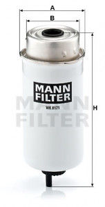 Filtru combustibil potrivit FENDT 207 F VARIO, 207 FA VARIO, 207 V VARIO, 207 VA VARIO, 207 VARIO, 208 F VARIO, 208 FA VARIO, 208 V VARIO, 208 VA VARIO, 208 VARIO, 209 F VARIO (insurubat) - Img 2