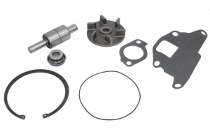Kit reparare pompa de racire, garnituri; rotor fund; ax potrivit New Holland 5640,6410,6640,6810,100,100 BR, 110,110 BR, 115,120 BR, 90